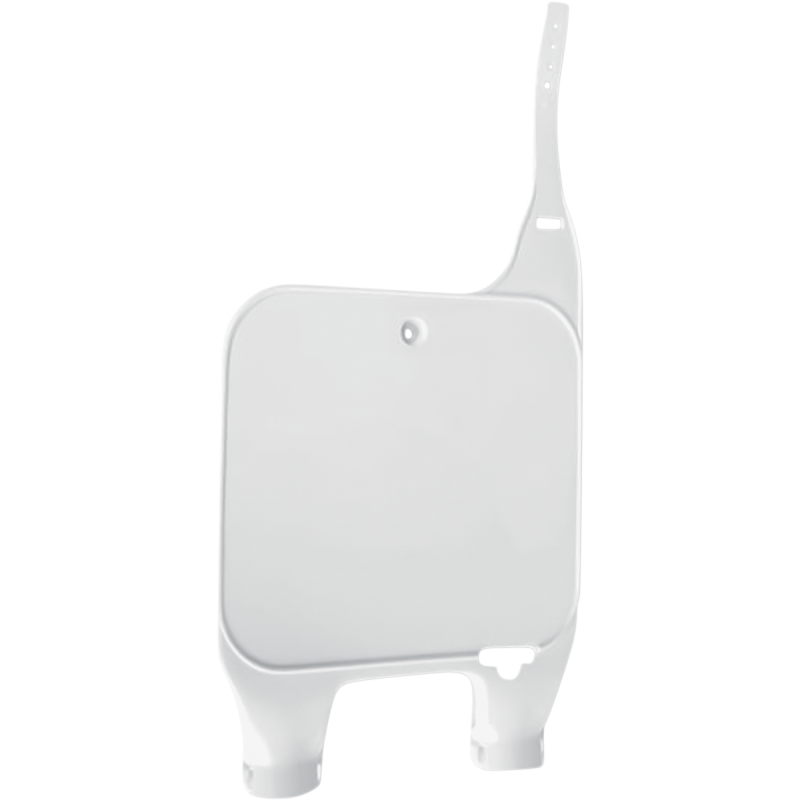 HO02683-041 UFO CR125-500 95-99 INV. FORK # PLATE WHITE CR125-500 95-99 INV. FORK # PLATE WHITE BODY PANELS-REPLACEMENT TYPE 