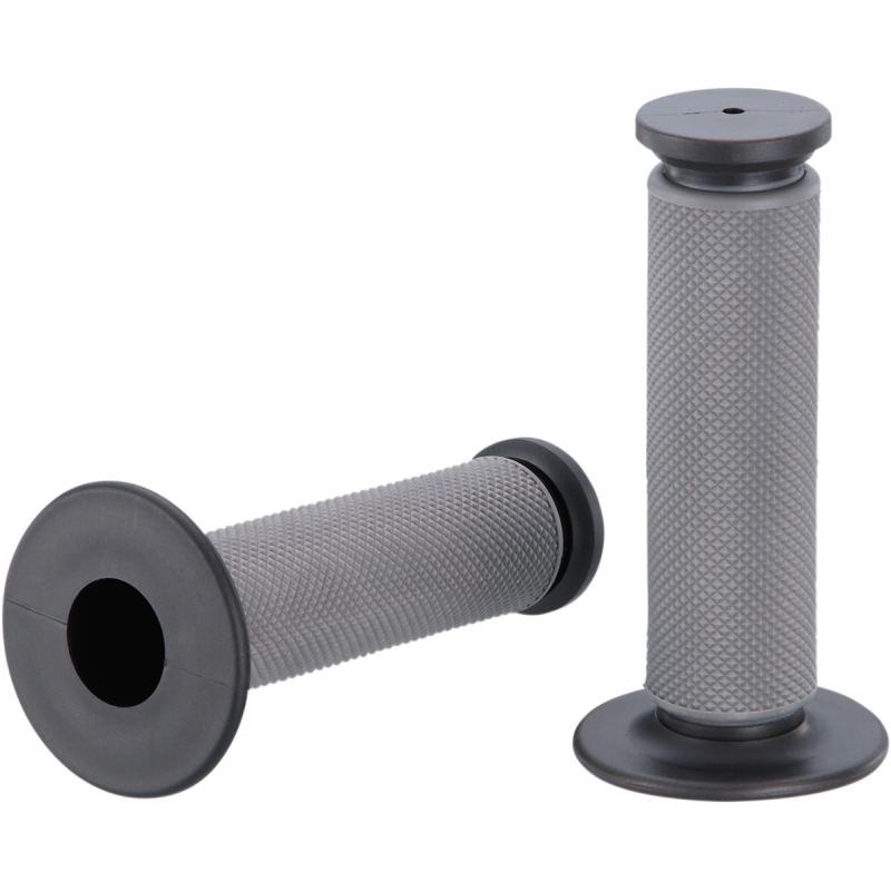 0630-1837 MOOSE-RACING GRIP QUALIFIER FULL DIA GRY GRIP QUALIFIER FULL DIA GRY HANDLEBAR GRIPS 