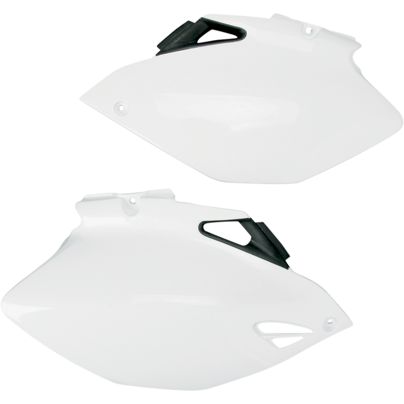 YA03883-046 UFO YZF250/450 06-08 SIDE PANELS YZ 91WHITE YZF250/450 06-08 SIDE PANELS YZ 91WHITE BODY PANELS-REPLACEMENT TYPE 