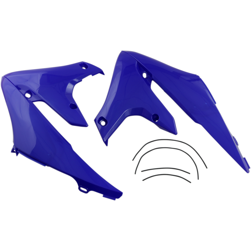 YA04858-089 UFO SHROUD RAD YZF450 BLUE SHROUD RAD YZF450 BLUE BODY PANELS-REPLACEMENT TYPE 