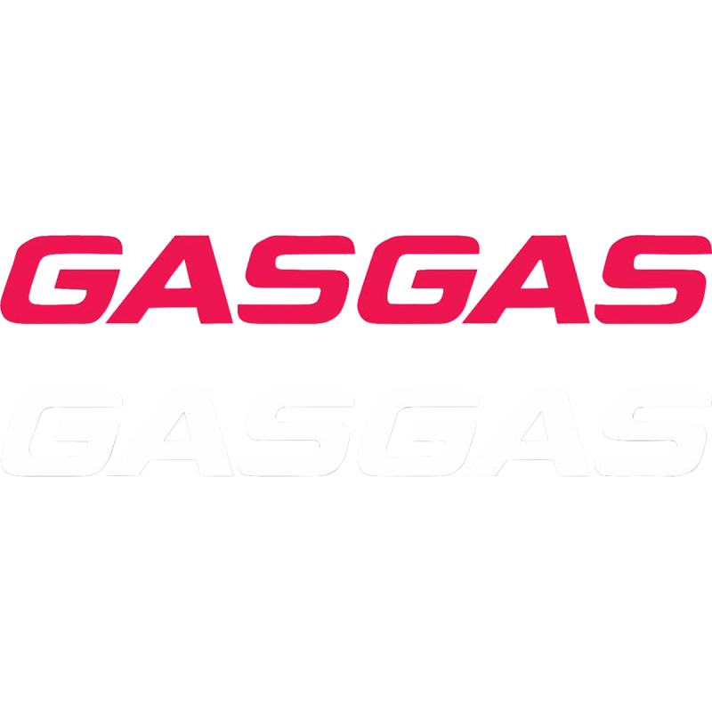 28-94710 FACTORY-EFFEX DECAL DIE CUT 5' GASGAS RED DECAL DIE CUT 5' GASGAS RED STICKERS-DECALS 