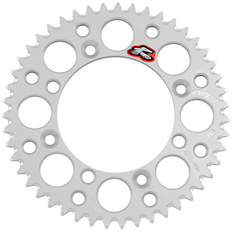121U-420-47GBSI RENTHAL RENTHAL SPROCKET 121U-420-47 SILVER RENTHAL SPROCKET 121U-420-47 SILVER REAR SPROCKETS - ALUMINIUM/ALLOY 