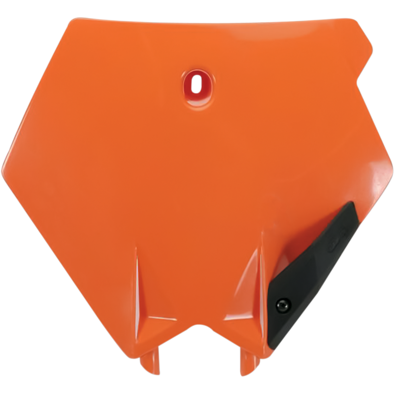 KT03075-127 UFO SX/SXF125-525 03-06 FRONT # PLATE 98ORNG SX/SXF125-525 03-06 FRONT # PLATE 98ORNG BODY PANELS-REPLACEMENT TYPE 