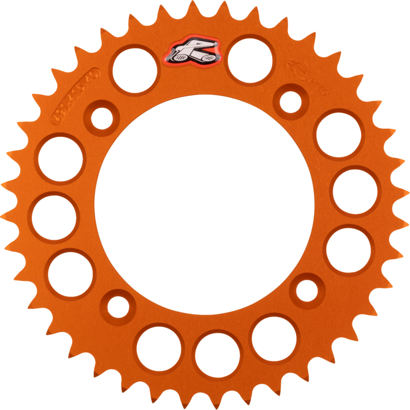 491--415-40P-OR RENTHAL RENTHAL SPROCKET 491--415-40P ORANGE RENTHAL SPROCKET 491--415-40P ORANGE REAR SPROCKETS - ALUMINIUM/ALLOY 