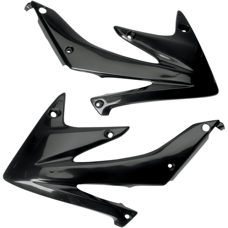 HO03655-001 UFO CRF450R 05-08 RAD COVERS BLACK CRF450R 05-08 RAD COVERS BLACK BODY PANELS-REPLACEMENT TYPE 