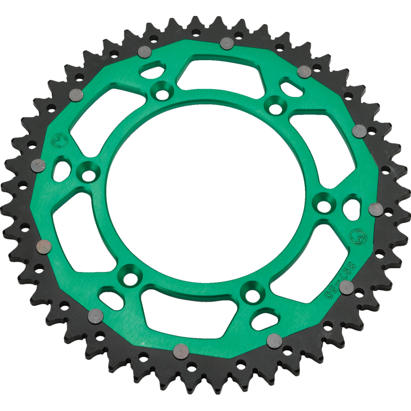 1210-460-50-15X MOOSE-RACING SPROCKET DUAL MSE 50 GN SPROCKET DUAL MSE 50 GN REAR SPROCKETS - STEEL TYPE 