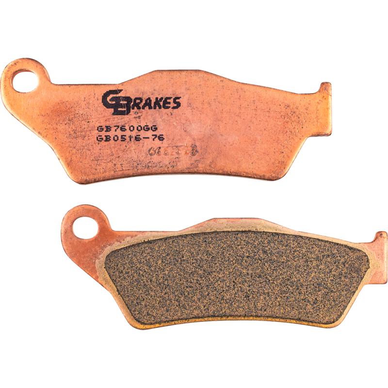 GB0516-76 GBRAKES BRAKE PADS GB0516-76 HH SINTERED BRAKE PADS GB0516-76 HH SINTERED BRAKE PADS - CERAMIC 
