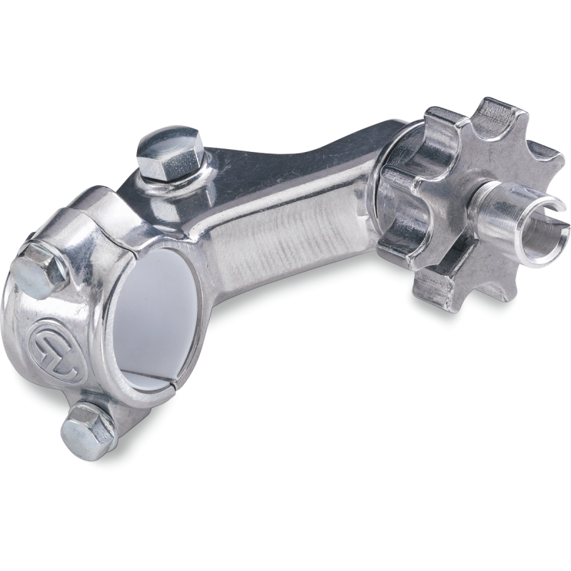 M555-42 MOOSE-RACING PERCH 2-PC KAWASAKI/YAMAHA POLISHED PERCH 2-PC KAWASAKI/YAMAHA POLISHED LEVER PERCHES-BRACKETS 