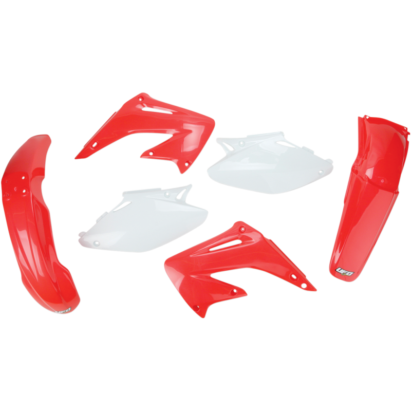 HOKIT102-999 UFO CR 125-250 2004 UFO BODY KIT OEM COLOURS CR 125-250 2004 UFO BODY KIT OEM COLOURS FENDERS - FOR OFFROAD BIKES 