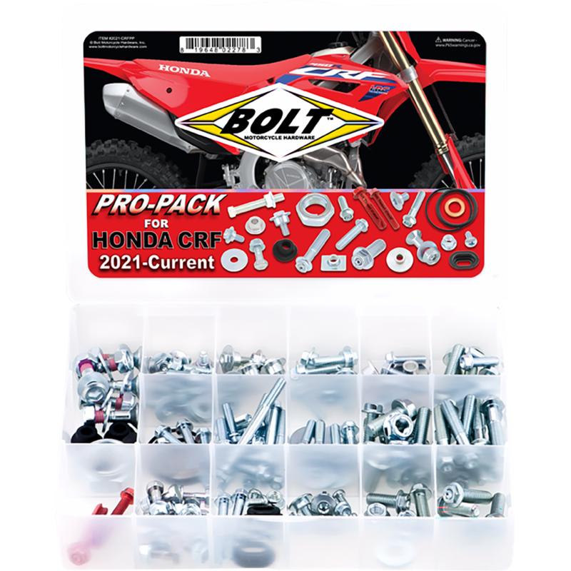 2021-CRFPP BOLT PRO PACK 4-STROKE HONDA CRF 250/450 PRO PACK 4-STROKE HONDA CRF 250/450 HARDWARE KITS - APPLICATION RELATED 