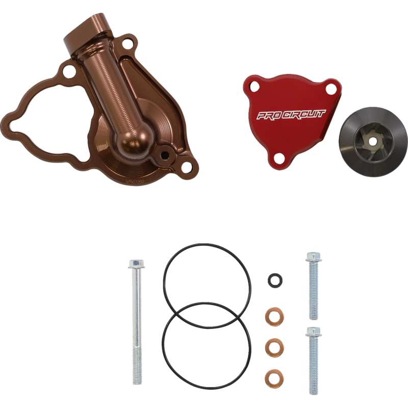 WPK21250 PRO-CIRCUIT 21-23 KX250F WATER PUMP COVER 21-23 KX250F WATER PUMP COVER ENGINE COVERS 