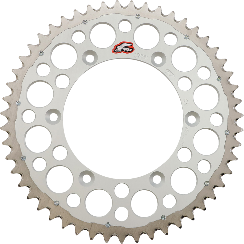 1500-520-51GPSI RENTHAL RENTHAL TWINRING SPROCKET 1500-520-51GP SILVER RENTHAL TWINRING SPROCKET 1500-520-51GP SILVER REAR SPROCKETS - ALUMINIUM/ALLOY 