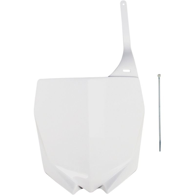 YA04832-046 UFO FRONT NUMBER PLATE YZ125-250 03-12 FRONT NUMBER PLATE YZ125-250 03-12 BODY PANELS-REPLACEMENT TYPE 