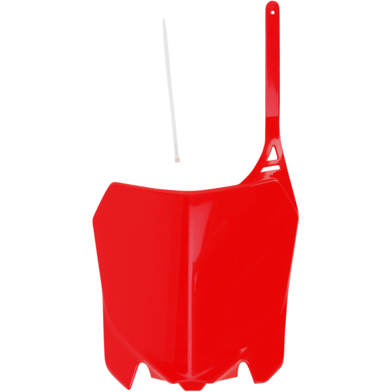 HO04656-070 UFO FRONT # PLATE CRF450 2013 CRF RED FRONT # PLATE CRF450 2013 CRF RED BODY PANELS-REPLACEMENT TYPE 