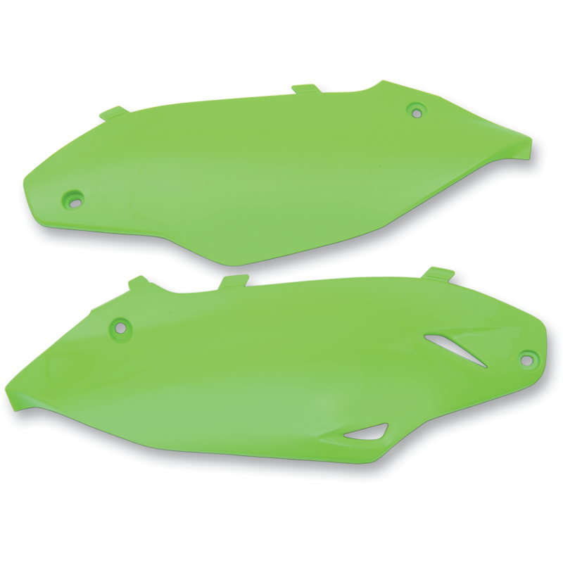 KA04720-026 UFO SIDE PANELS KXF250 2013 KX GREEN SIDE PANELS KXF250 2013 KX GREEN BODY PANELS-REPLACEMENT TYPE 