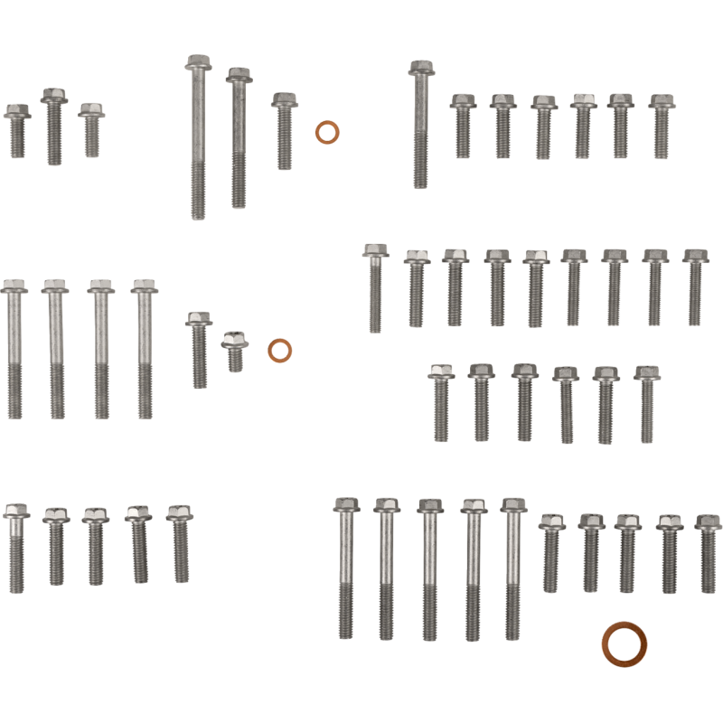 E-KTM1-23 BOLT Engine Fastener Kit - KTM SX125/Gas Gas MC125/Husqvarna TE15 Engine Fastener Kit - KTM SX125/Gas Gas MC125/Husqvarna TE15 HARDWARE KITS - APPLICATION RELATED 