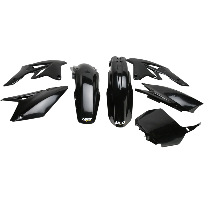 SUKIT407-001 UFO RMZ250 07-08 UFO BODY KIT BLACK RMZ250 07-08 UFO BODY KIT BLACK FENDERS - FOR OFFROAD BIKES 