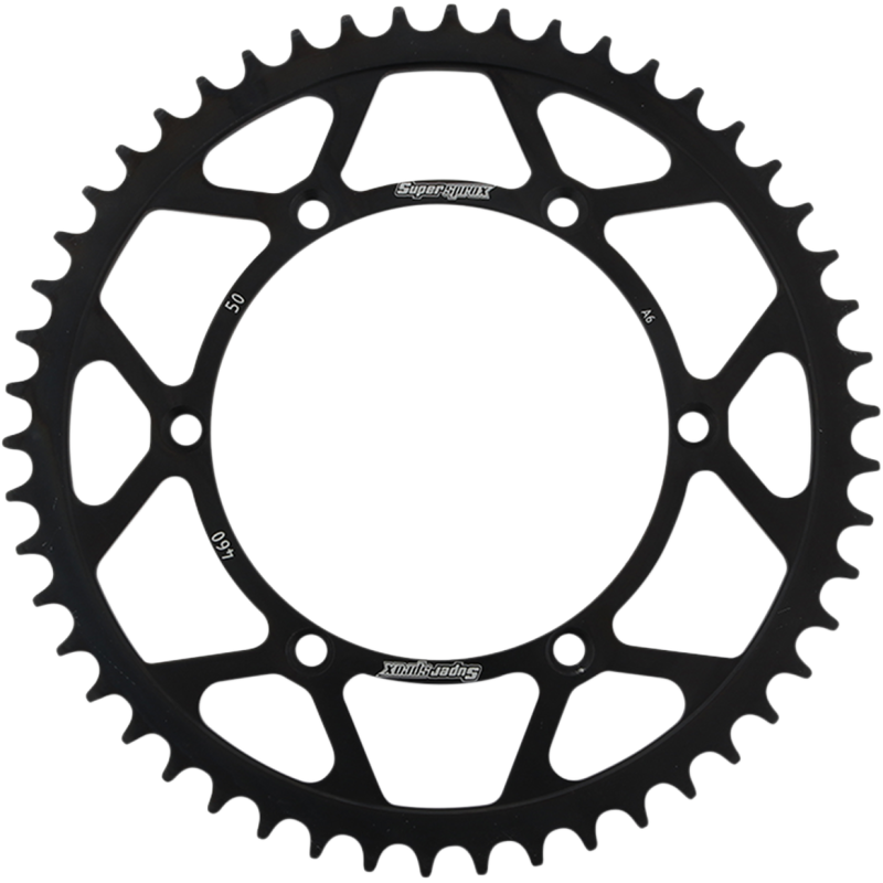 RFE-460-50-BLK SUPERSPROX SPROCKET REAR STEEL 50T SPROCKET REAR STEEL 50T REAR SPROCKETS - STEEL TYPE 