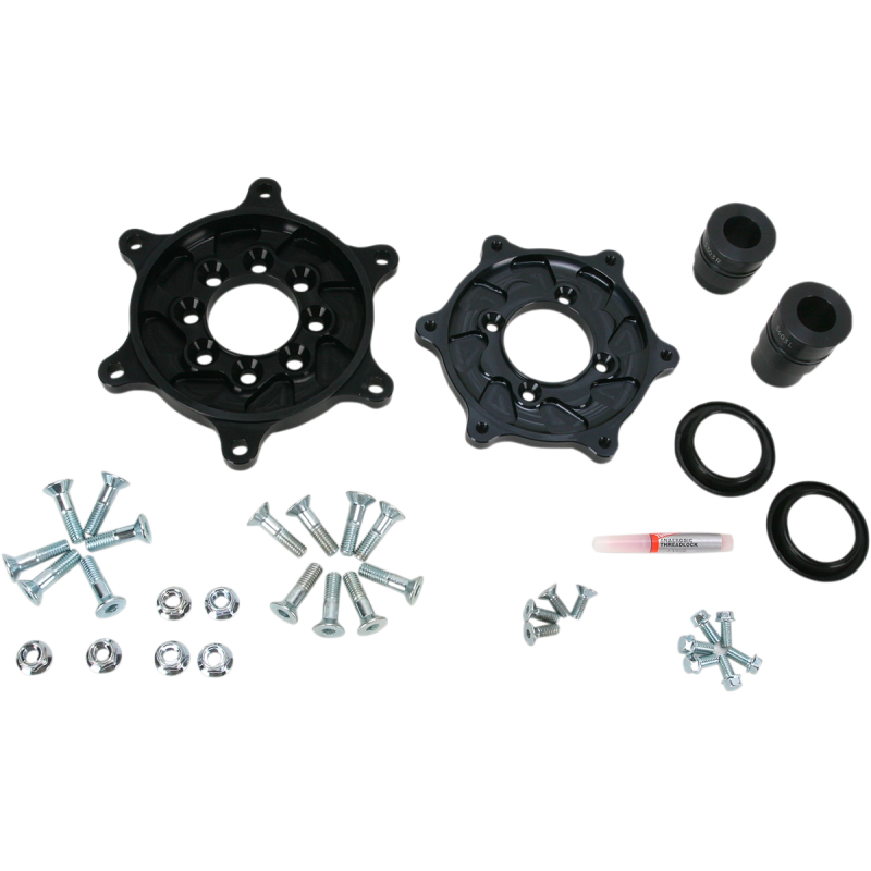 2RC-5921 EXCEL G2 RR CARRIER RING SET BLACK - KTM G2 RR CARRIER RING SET BLACK - KTM WHEEL CARRIER RINGS & PARTS 