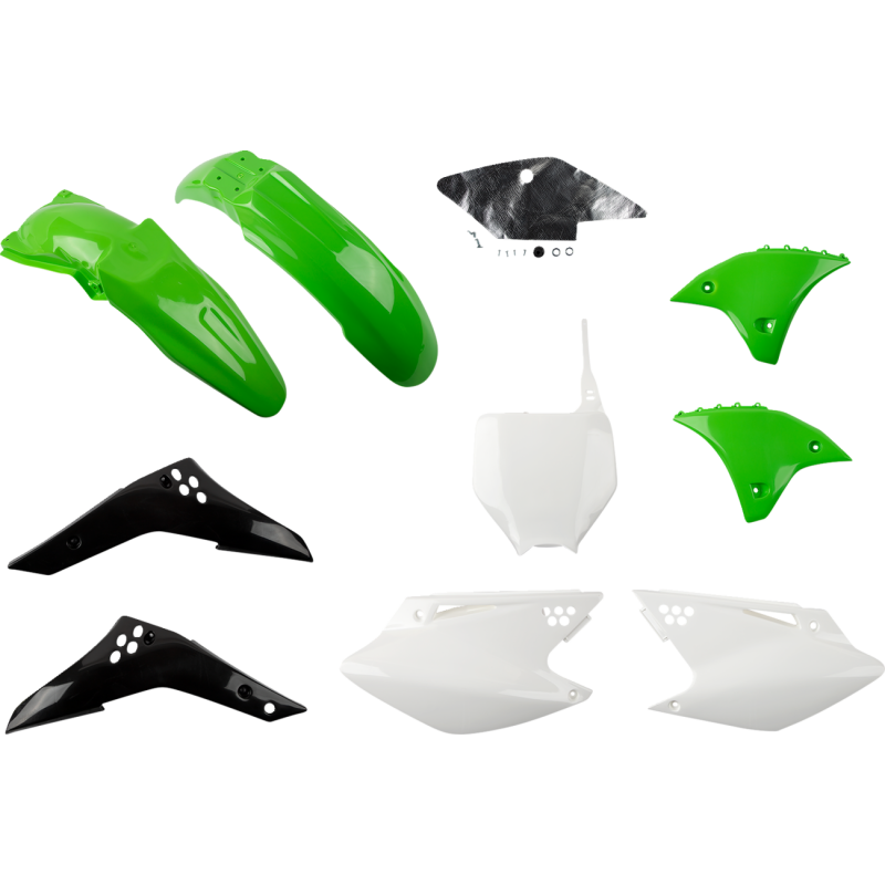 KAKIT204-999 UFO KX250F 2006 UFO BODY KIT OEM COLOURS KX250F 2006 UFO BODY KIT OEM COLOURS FENDERS - FOR OFFROAD BIKES 