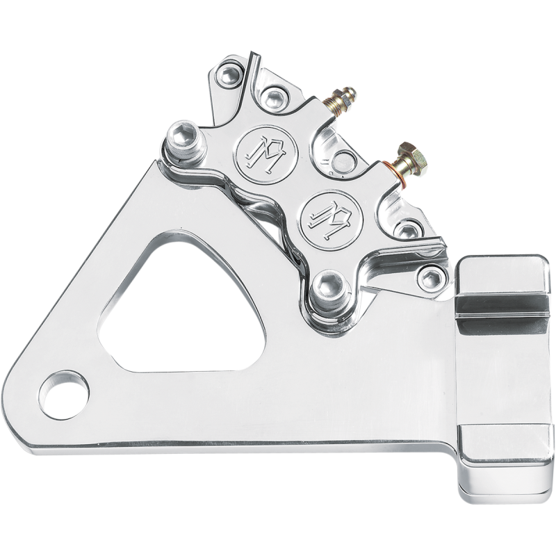 1268-0052-CH PERFORMANCE-MACHINE 84-94 FX/R/WG REAR 4-PIS CHR CALIP/BRKT 84-94 FX/R/WG REAR 4-PIS CHR CALIP/BRKT BRAKE CALIPER-CALIPER KITS 