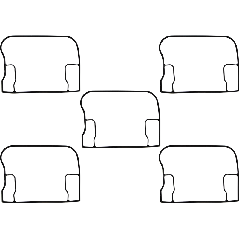 JGI-17356-92 JAMES-GASKET 92-99 B/T R/CVR UPPER RUBBER (5) 92-99 B/T R/CVR UPPER RUBBER (5) GASKETS & KITS 