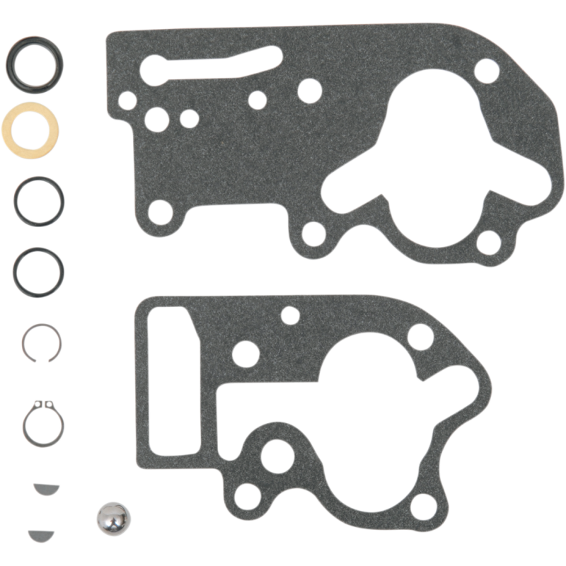 JGI-81-FLH JAMES-GASKET 81-91 BT OIL PUMP REBUILD KIT PAPER 81-91 BT OIL PUMP REBUILD KIT PAPER GASKETS & KITS 