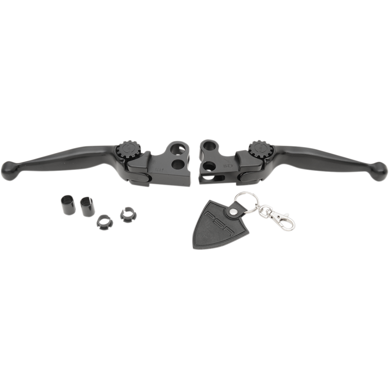 12-00600-22 POWERSTANDS-RACING 82-95 HD MODELS Jouney Lever SET BLK 82-95 HD MODELS Jouney Lever SET BLK BRAKE & CLUTCH CUSTOM CONTROL SETS 