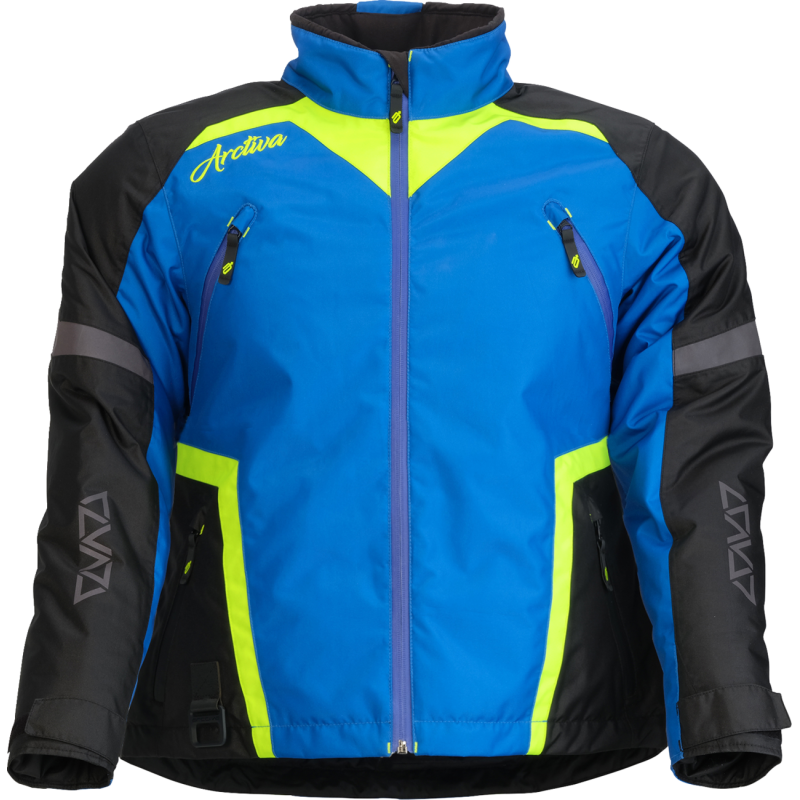 3121-0869 ARCTIVA JACKET WMN PIVOT 8 BLUE/HI-VIZ 2XL JACKET WMN PIVOT 8 BLUE/HI-VIZ 2XL JACKET - LADIES 