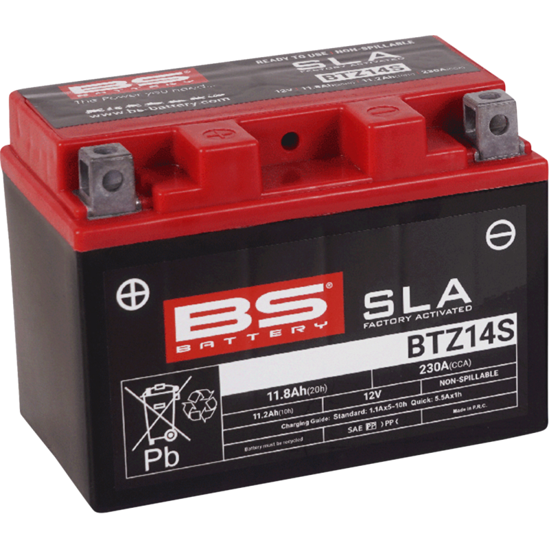 300638-1 BS BATTERY BTZ14S SLA, FACTORY ACTIVATED 12V BATTERY BTZ14S SLA, FACTORY ACTIVATED 12V BATTERY Batteries 