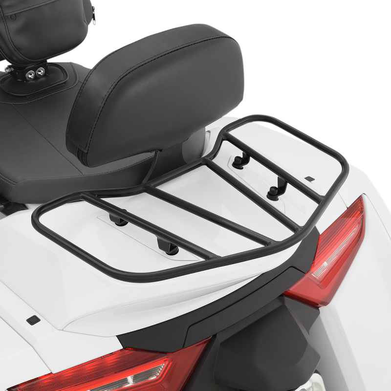 52-945BK SHOW-CHROME GW BLACK LUGGAGE RACK GW BLACK LUGGAGE RACK LUGGAGE RACKS - MOTORCYCLE 