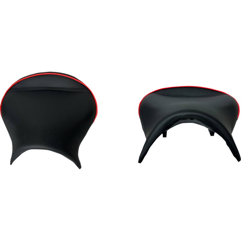41-429 SHOW-CHROME Ryker Combat Seat - Black w/ Red Trim - Can-Am Ryker Ryker Combat Seat - Black w/ Red Trim - Can-Am Ryker SEATS-FOR ALL OTHER STREET BIKES 