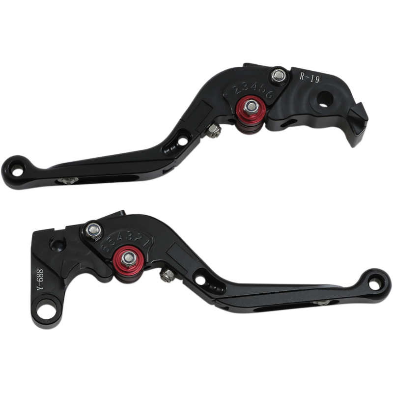 80901-2600 HOT-BODIES LEVER SET ADJ 2009-14 YZF-R1 BLK LEVER SET ADJ 2009-14 YZF-R1 BLK BRAKE & CLUTCH CUSTOM CONTROL SETS 