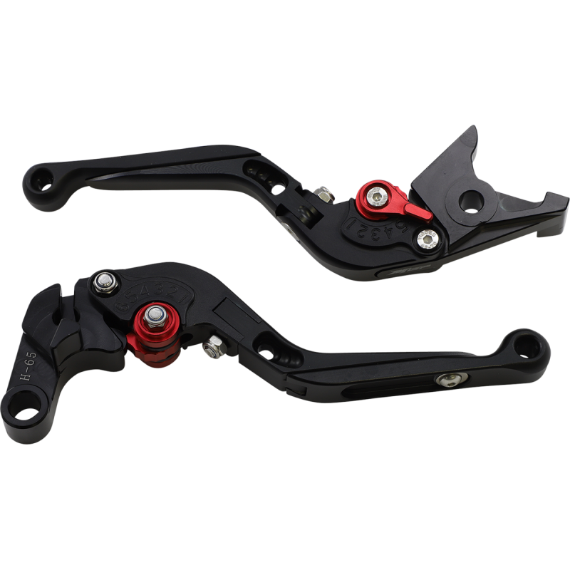 41403-2600 HOT-BODIES LEVER SET MGP HONDA BLACK LEVER SET MGP HONDA BLACK BRAKE & CLUTCH CUSTOM CONTROL SETS 