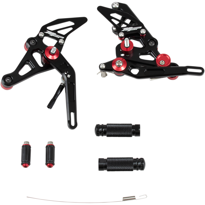81401-2500 HOT-BODIES REAR SET MGP YAM FZ-07 15-18 BLK REAR SET MGP YAM FZ-07 15-18 BLK REARSETS-MOTORCYCLE 