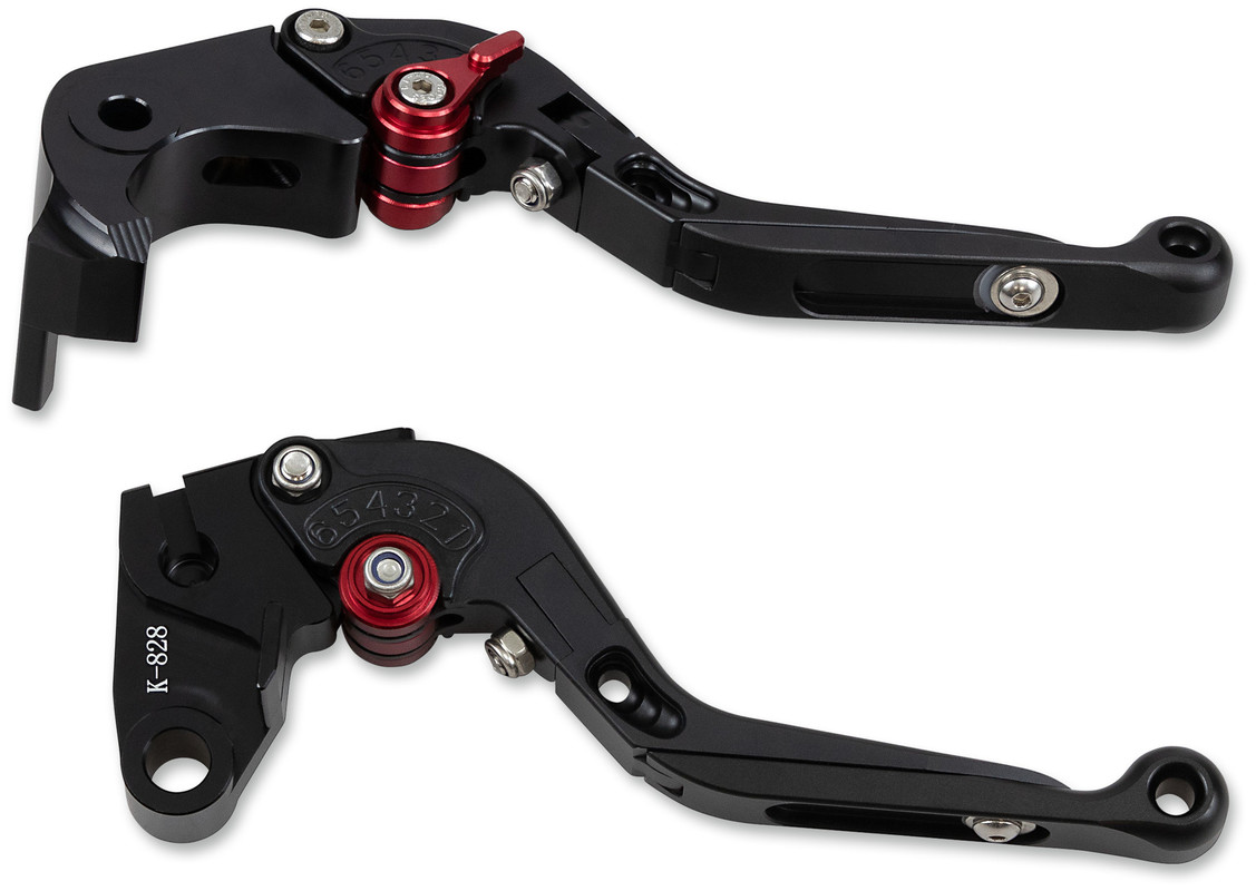 50901-2600 HOT-BODIES LEVER SET ADJ KAW ZX6R BLACK LEVER SET ADJ KAW ZX6R BLACK BRAKE & CLUTCH CUSTOM CONTROL SETS 