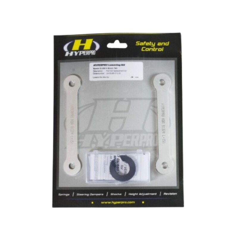 LK-KA04-002-25 HYPERPRO LOW LINK KIT 19-24 Z400 KT 25MM LOW LINK KIT 19-24 Z400 KT 25MM REAR WHEEL LOWERING-LIFT KITS 