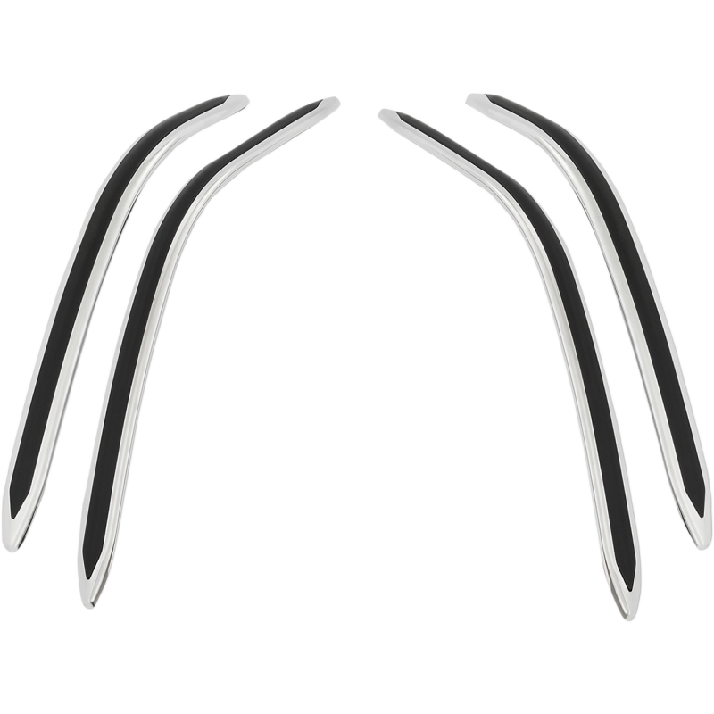 52-957 SHOW-CHROME GT SADDLEBAG SCUFF STRIPS SET GT SADDLEBAG SCUFF STRIPS SET SADDLEBAGS & PARTS 