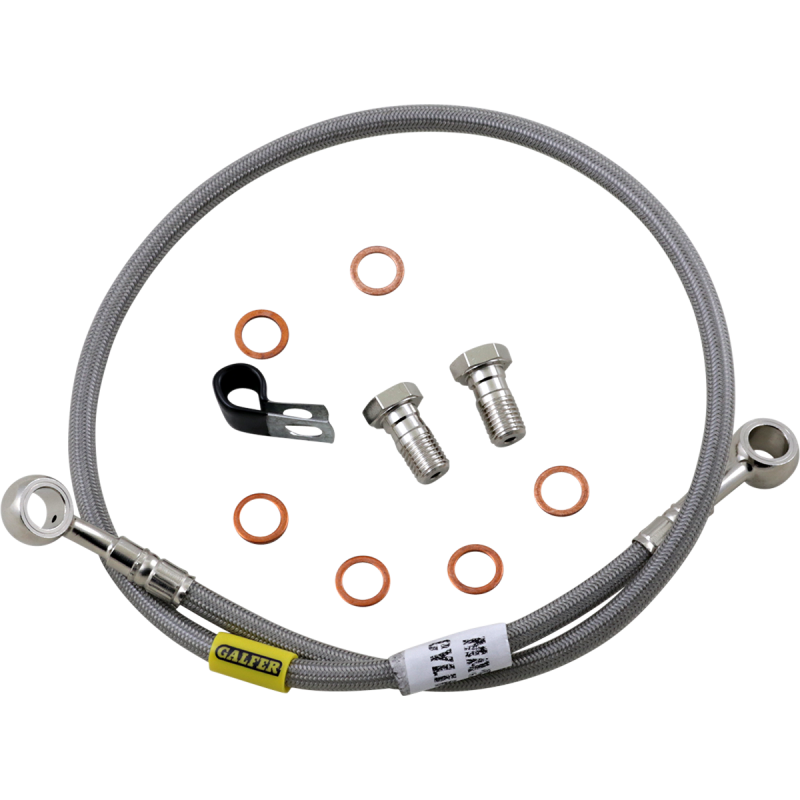 FK003D810-1 GBRAKES YZF-R3 15-26 FRONT BRAKE LINE KIT YZF-R3 15-26 FRONT BRAKE LINE KIT BRAKE LINES-HOSES-STAINLESS STEEL 