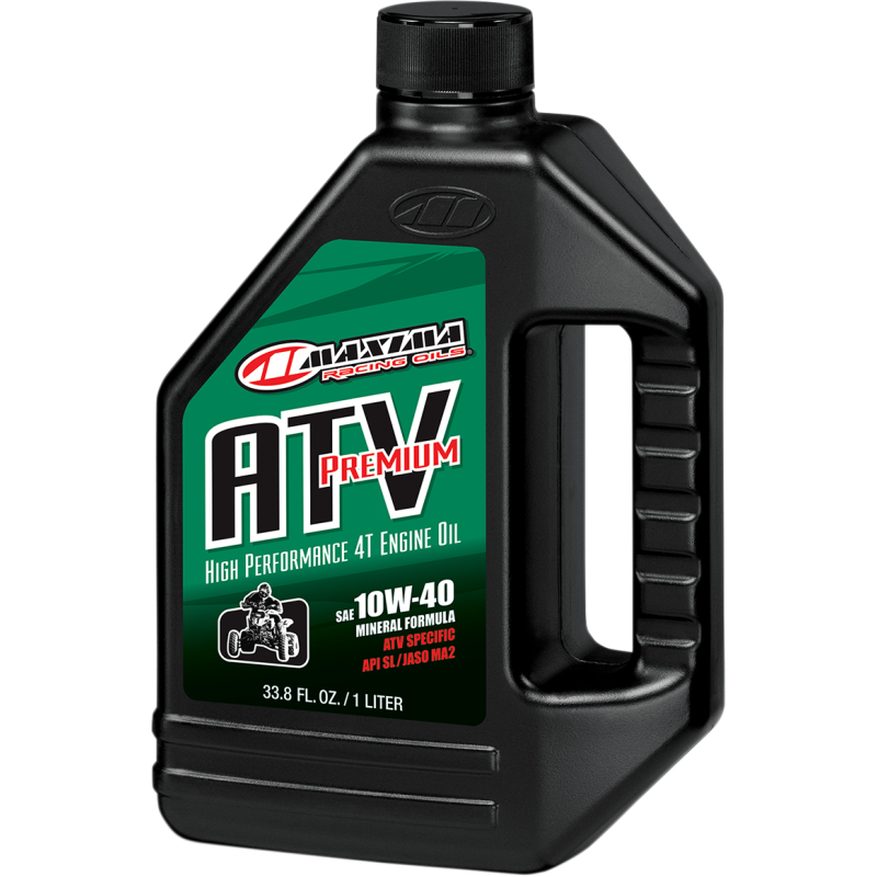 33901-EA MAXIMA-RACING-OIL ATV PREMIUM 10W40 1 LITRE ATV PREMIUM 10W40 1 LITRE 4-STROKE ENGINE OILS 