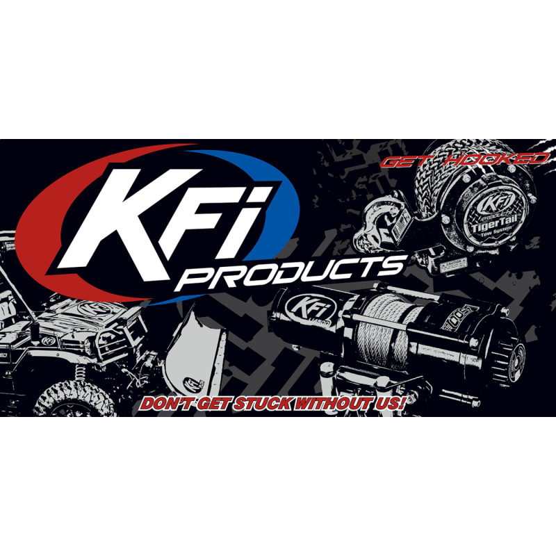 G000020 KFI-PRODUCTS KFI BANNER 4' X 2' WITH EYELETS KFI BANNER 4' X 2' WITH EYELETS Promotional Items 
