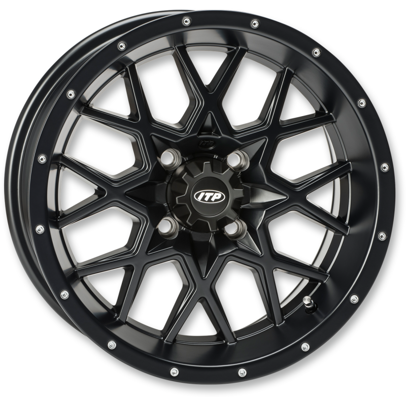1528643536B ITP HURRICANE 15X7 4/110 5+2 BLACK HURRICANE 15X7 4/110 5+2 BLACK Wheels And Rims 