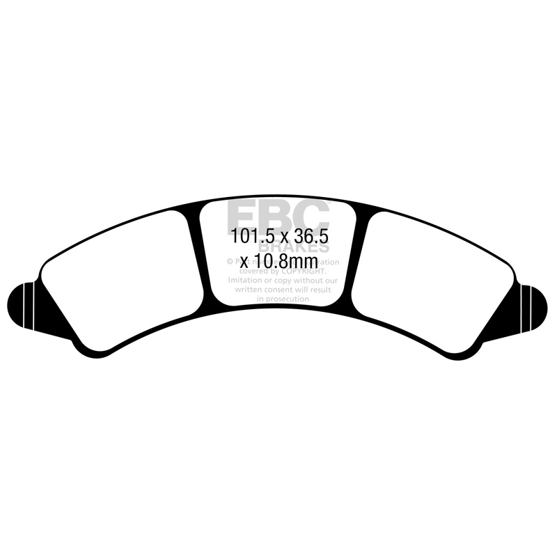 SXR728HH-1 SXR728HH EBC EBC PAD SXR728HH BRAKE PADS - SXR SERIES - SXR728HH
