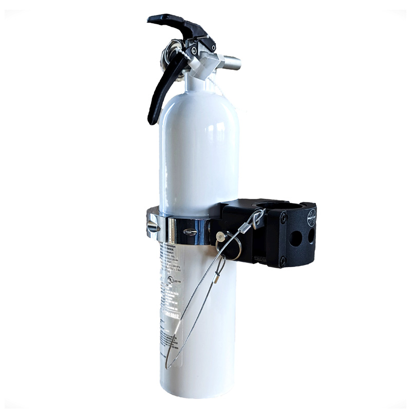 EXT-MT2 DIRTBAG BRANDS FIRE EXTINGUISHER MOUNT/MARINE GRADE FIRE EXTINGUISHER MOUNT/MARINE GRADE Parts And Accessories Luggage Brackets 