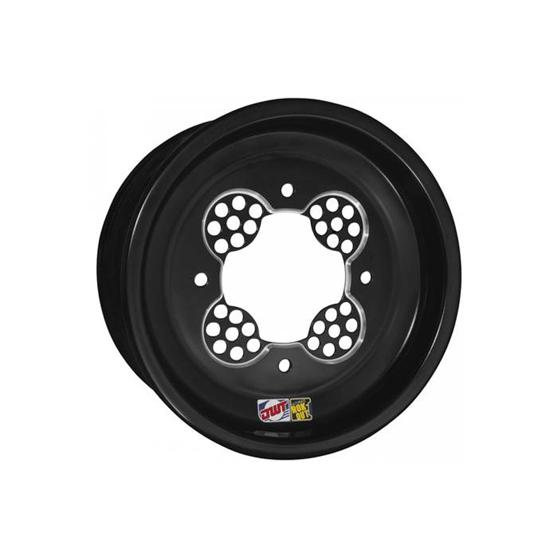 ROJ2-11-199 DOUGLAS WHEEL ROK-OUT 2 WHEEL JR. 10X5 3+2 4/144, BLACK ROK-OUT 2 WHEEL JR. 10X5 3+2 4/144, BLACK Wheels And Rims 