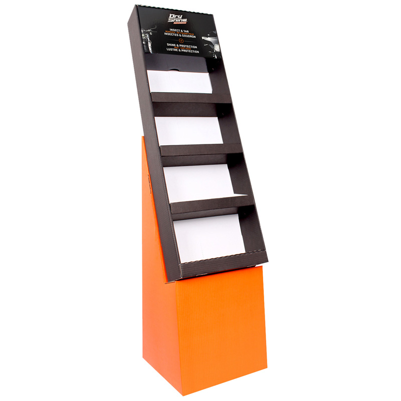 PRENSENTOIR EN CARTON DRY SHINE FLOOR DISPLAY DRY SHINE FLOOR DISPLAY DRY SHINE Promotional Items 