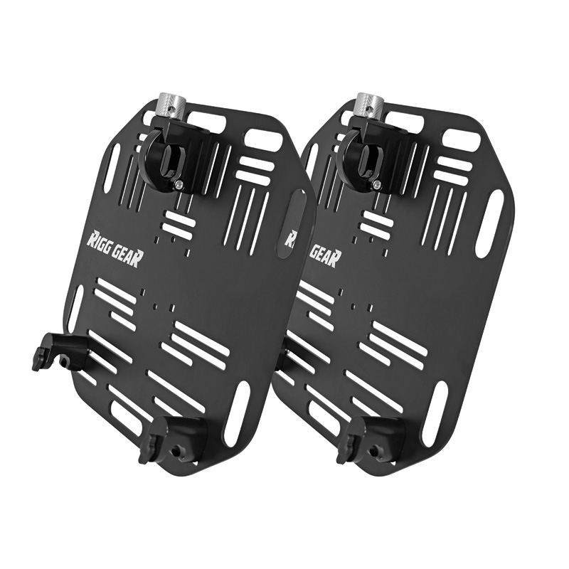 RG-QRP-FB-1 RG-QRP-FB NELSON_RIGG RIGG GEAR QUICK RELEASE SADDLEBAG PLATES-FLATBAR QUICK RELEASE SADDLEBAG PLATES-FLATBAR
