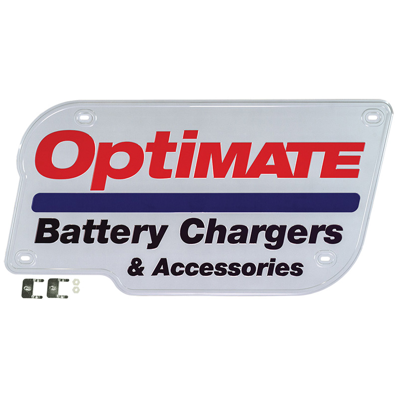 TA-850 TECMATE @OPTIMATE METAL SIGN WITH FASTENER @OPTIMATE METAL SIGN WITH FASTENER Promotional Items 