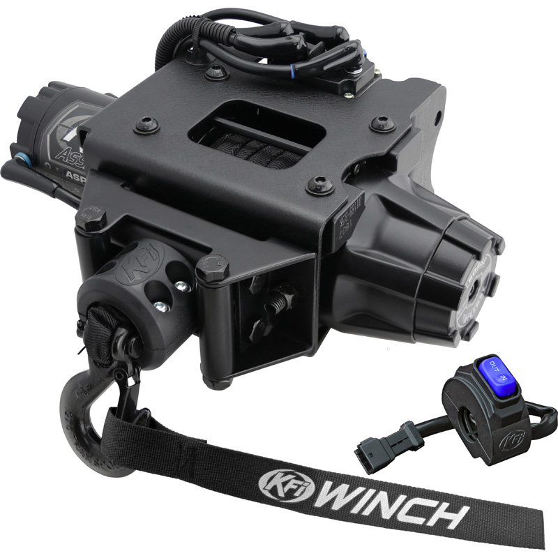 ASP-35-1 ASP-35 KFI ASSAULT POLARIS KIT - SYNT CABLE 3500LBS WINCH 3500LB ASSAULT WINCH KIT