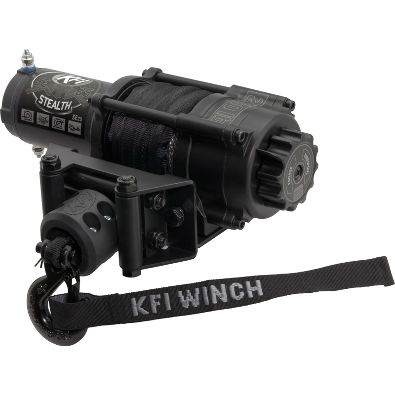 SE25 KFI 2500LB STEALTH ATV SERIES WINCH 2500LB STEALTH ATV SERIES WINCH Winches 